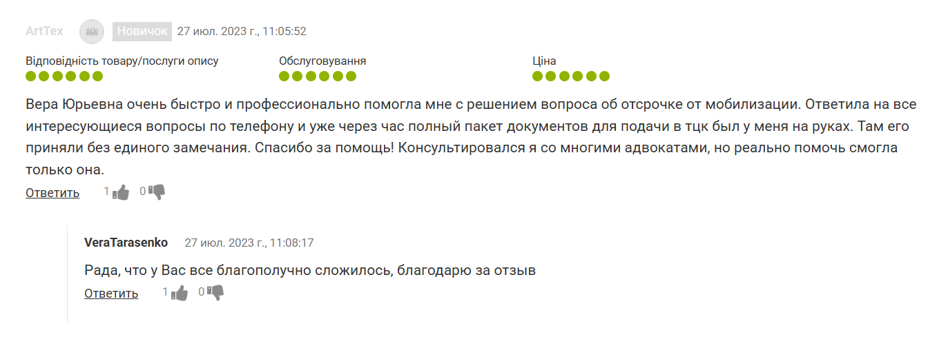 review